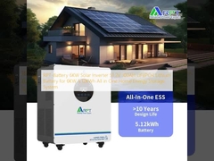 Akumulator RPT 6KW Inwerter słoneczny 51.2V 100AH LiFePO4 Akumulator litowy dla 6KW 5.12KWh System magazynowania energii w domu